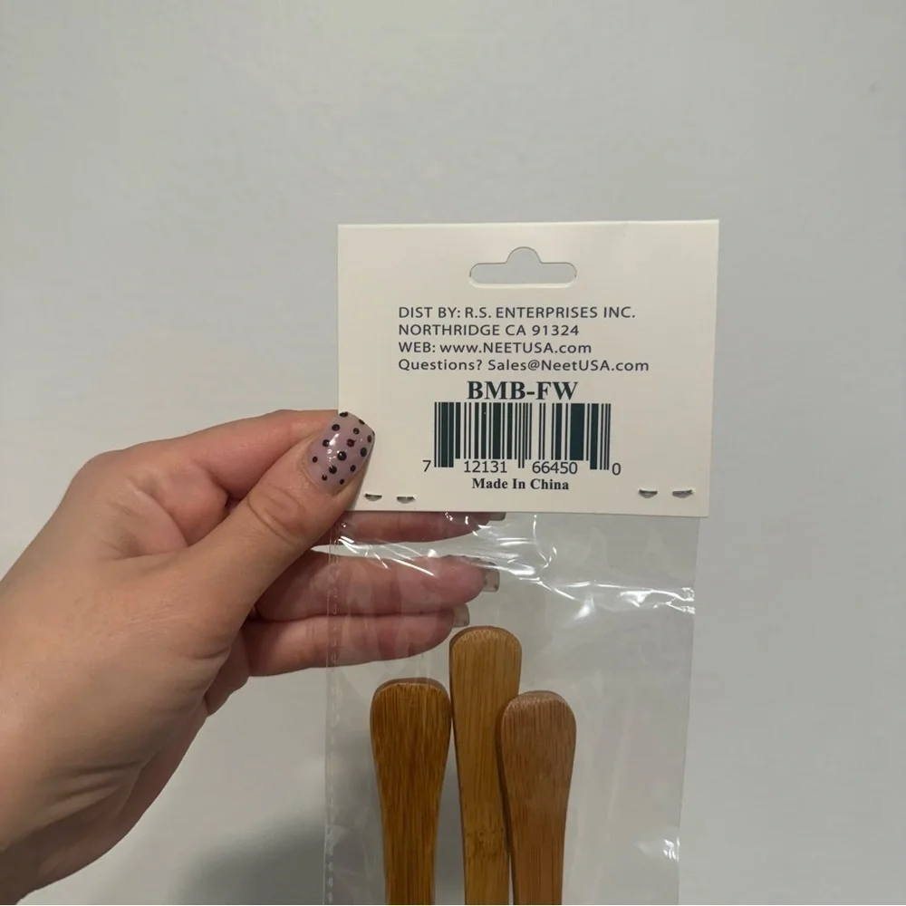 Neet Bamboo Flatware Spoon, Fork & Knife Set